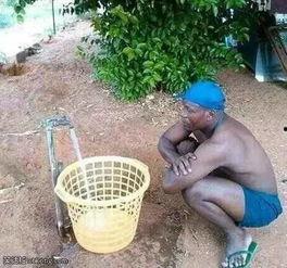 缺水的搞笑图片,一场缺水的欢乐“危机”